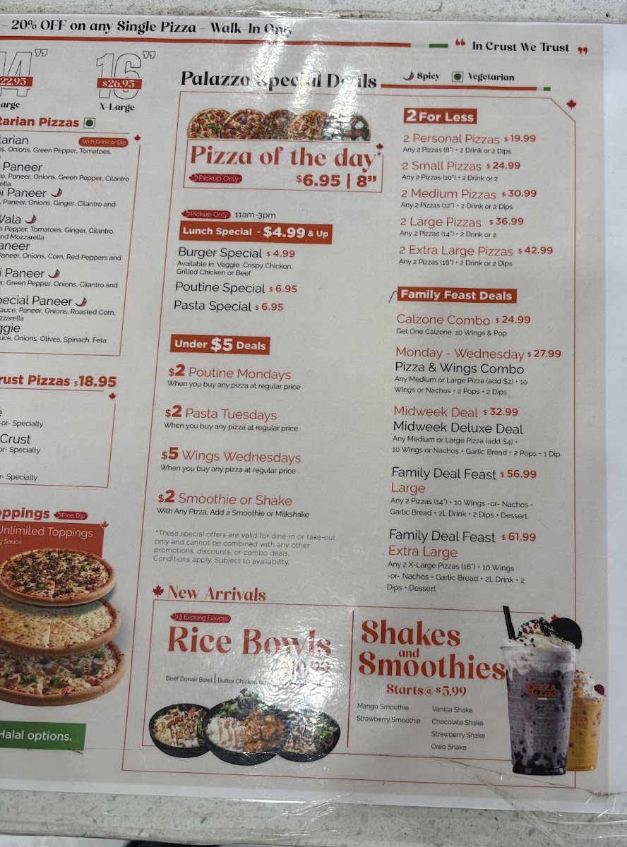 Menu Pizza Palazzo Terwillegar-6