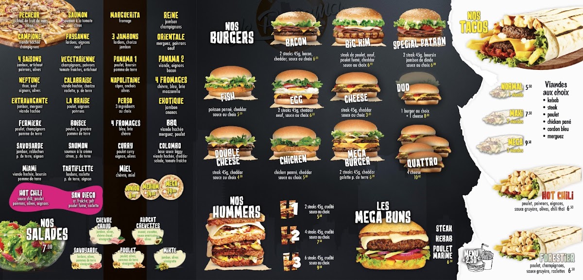 Menu Pizza Panama Iv-5