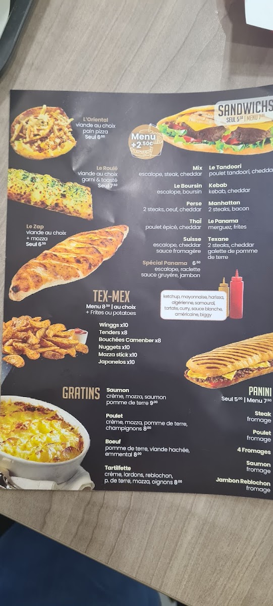 Menu Pizza Panama Iv-8