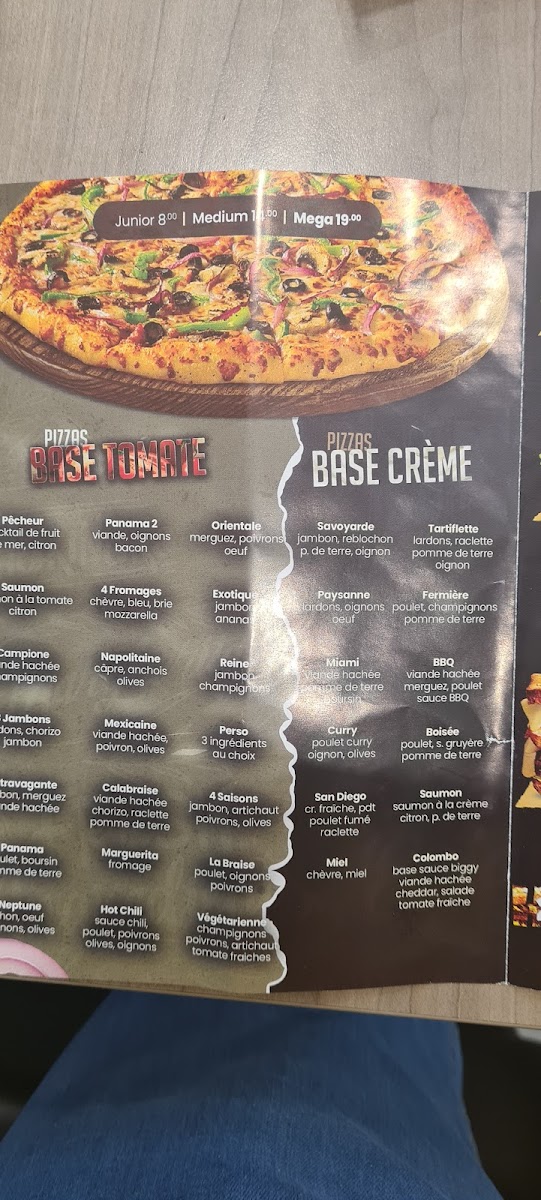 Menu Pizza Panama Iv-9