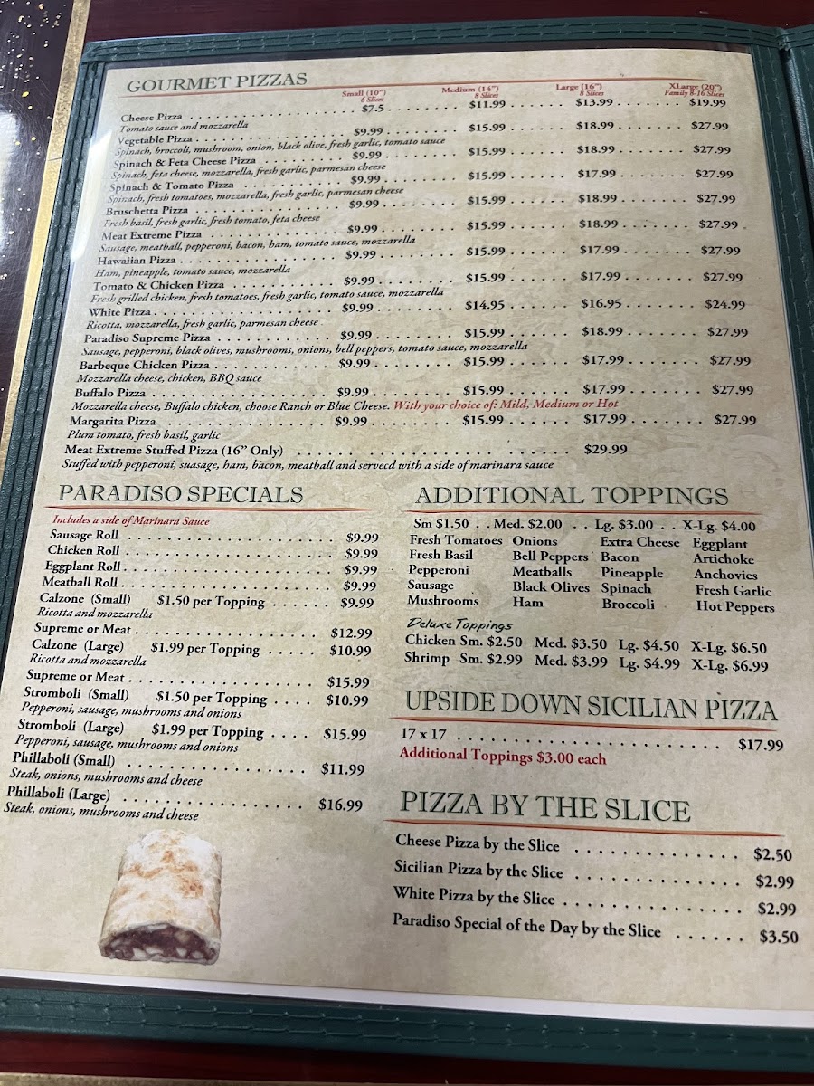 Menu Pizza Paradiso-2