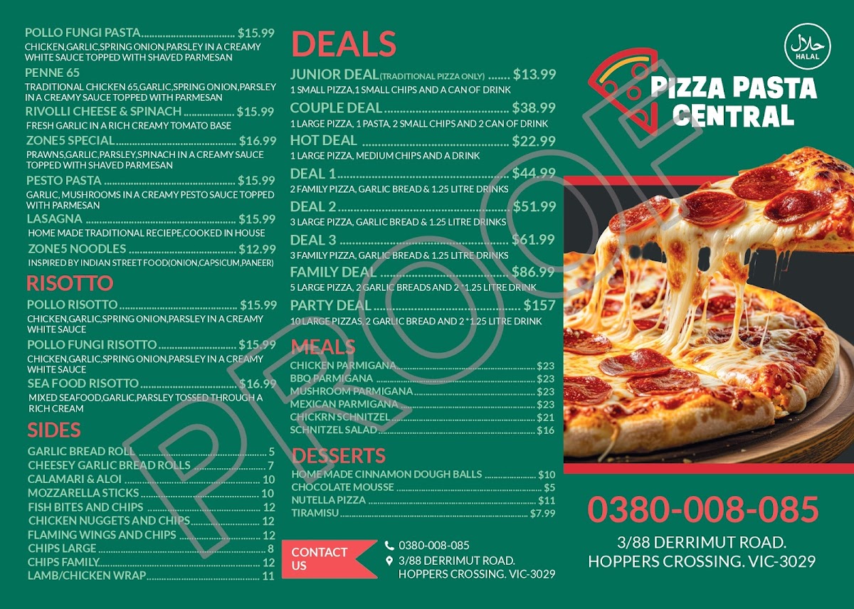 Menu Pizza Pasta Central-1