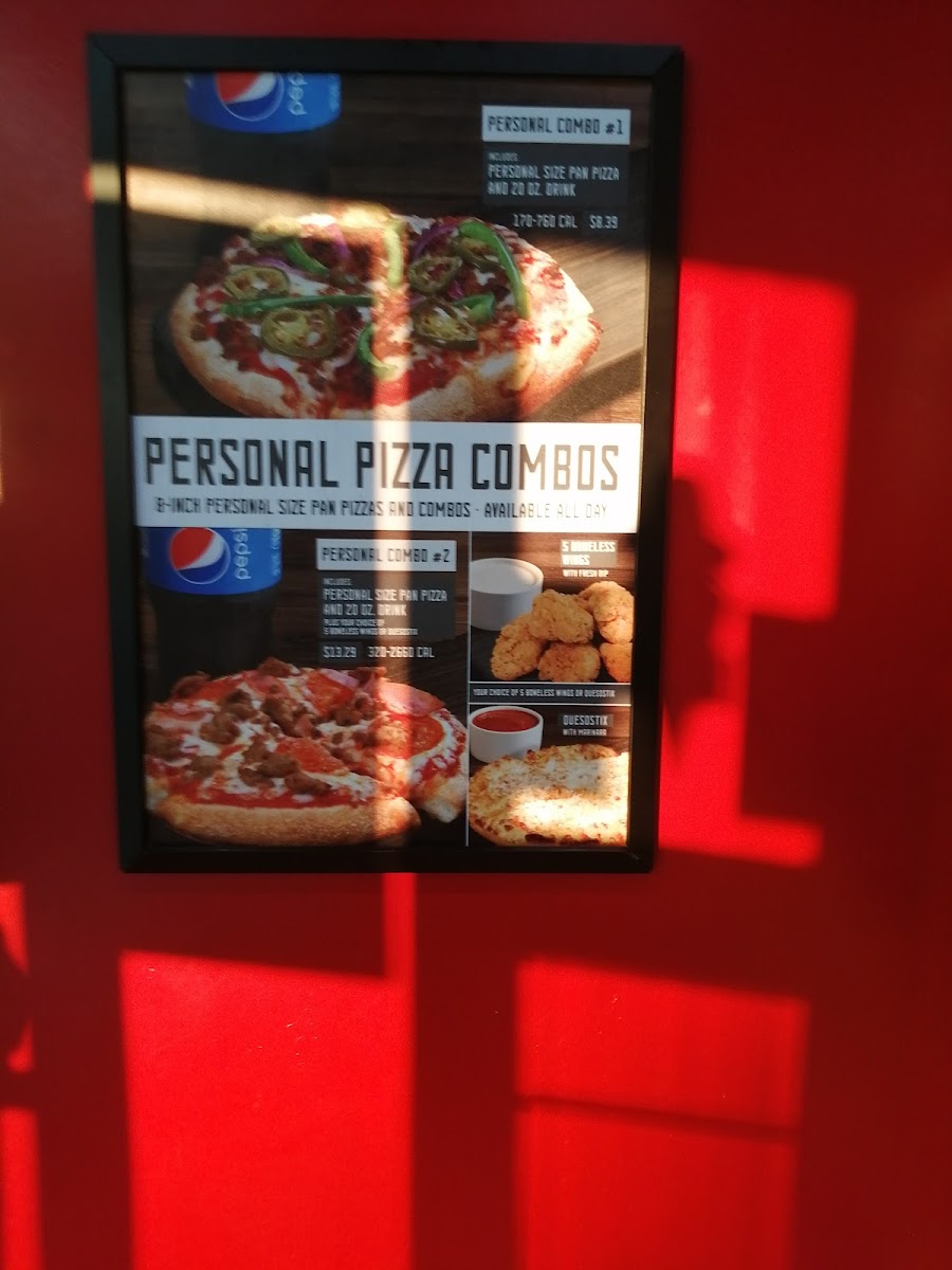 Menu Pizza Patrón Pioneer Parkway-2
