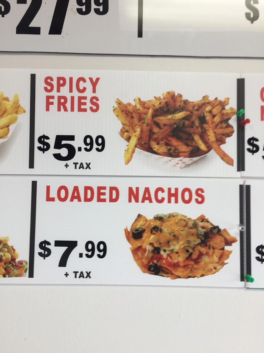 Menu Pizza People & Sub-9