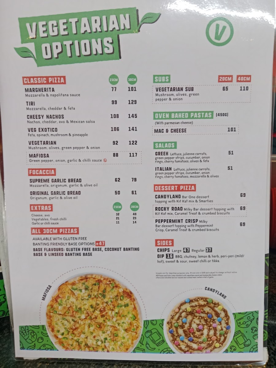 Menu Pizza Perfect Milnerton-1