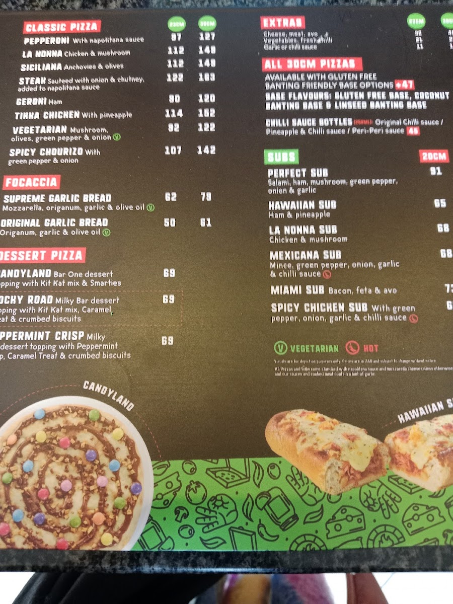 Menu Pizza Perfect Milnerton-6