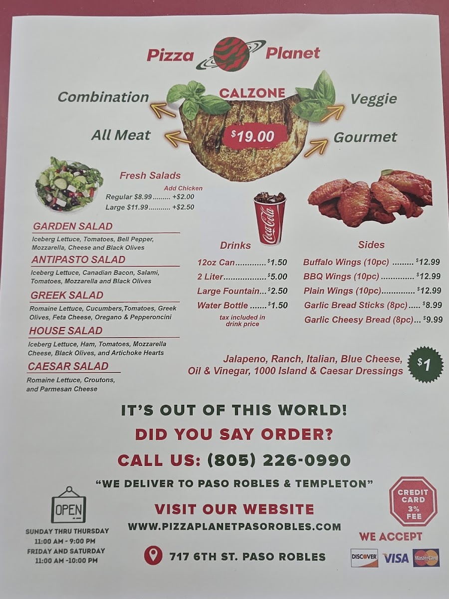 Menu Pizza Planet-2