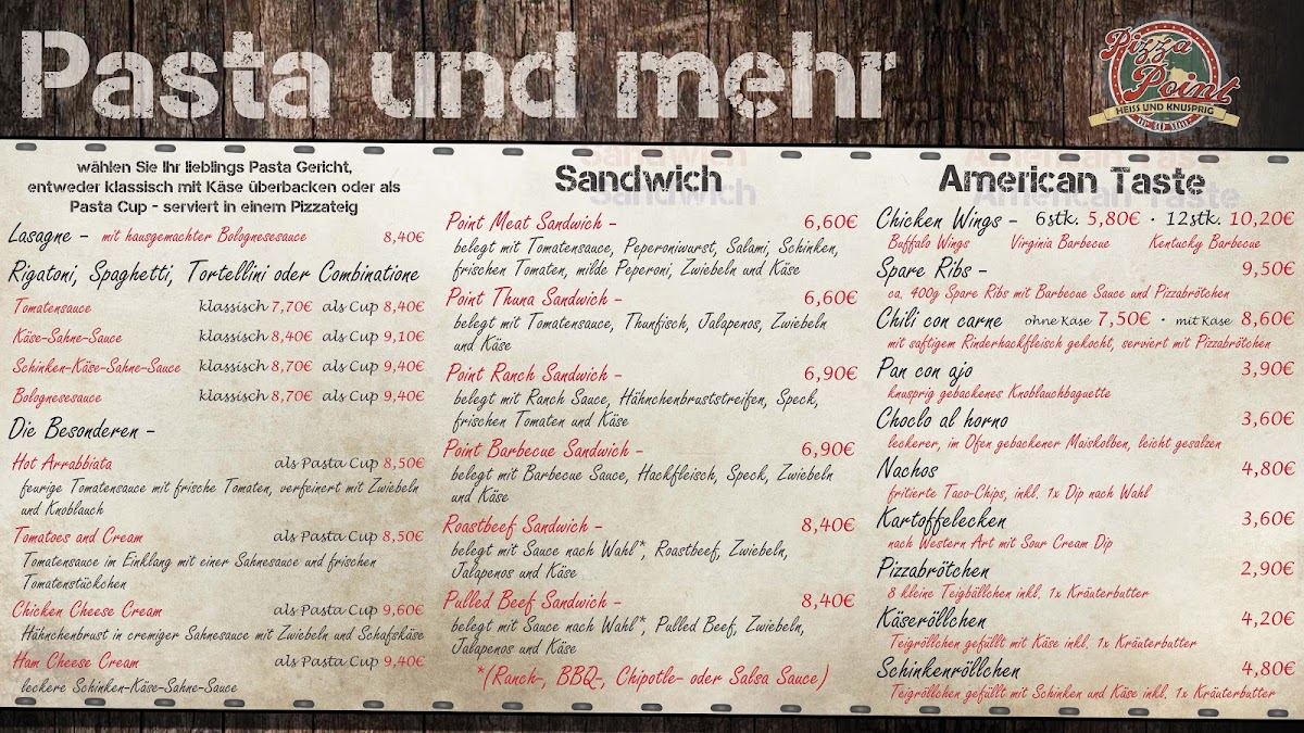 Menu Pizza Point-1