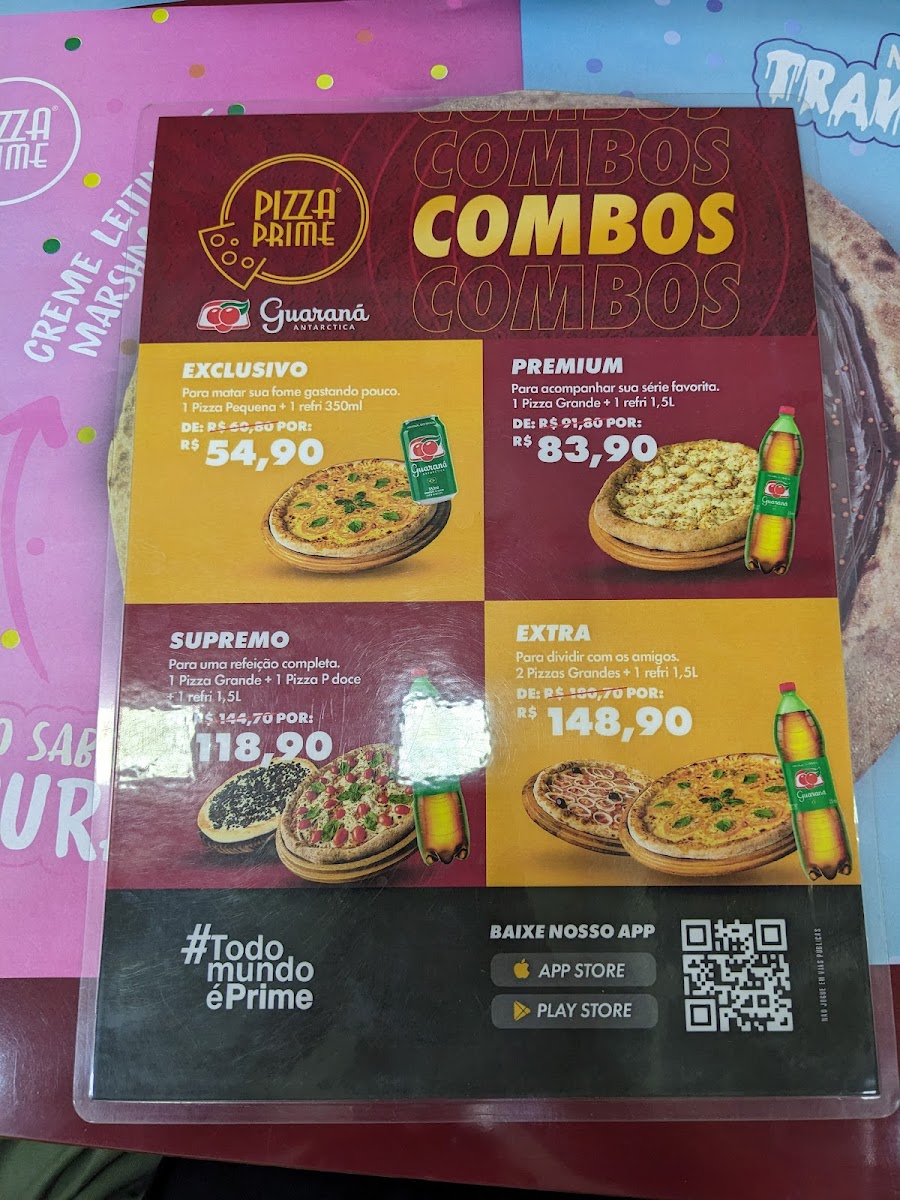 Menu Pizza Prime | Poços De Caldas Mg-9