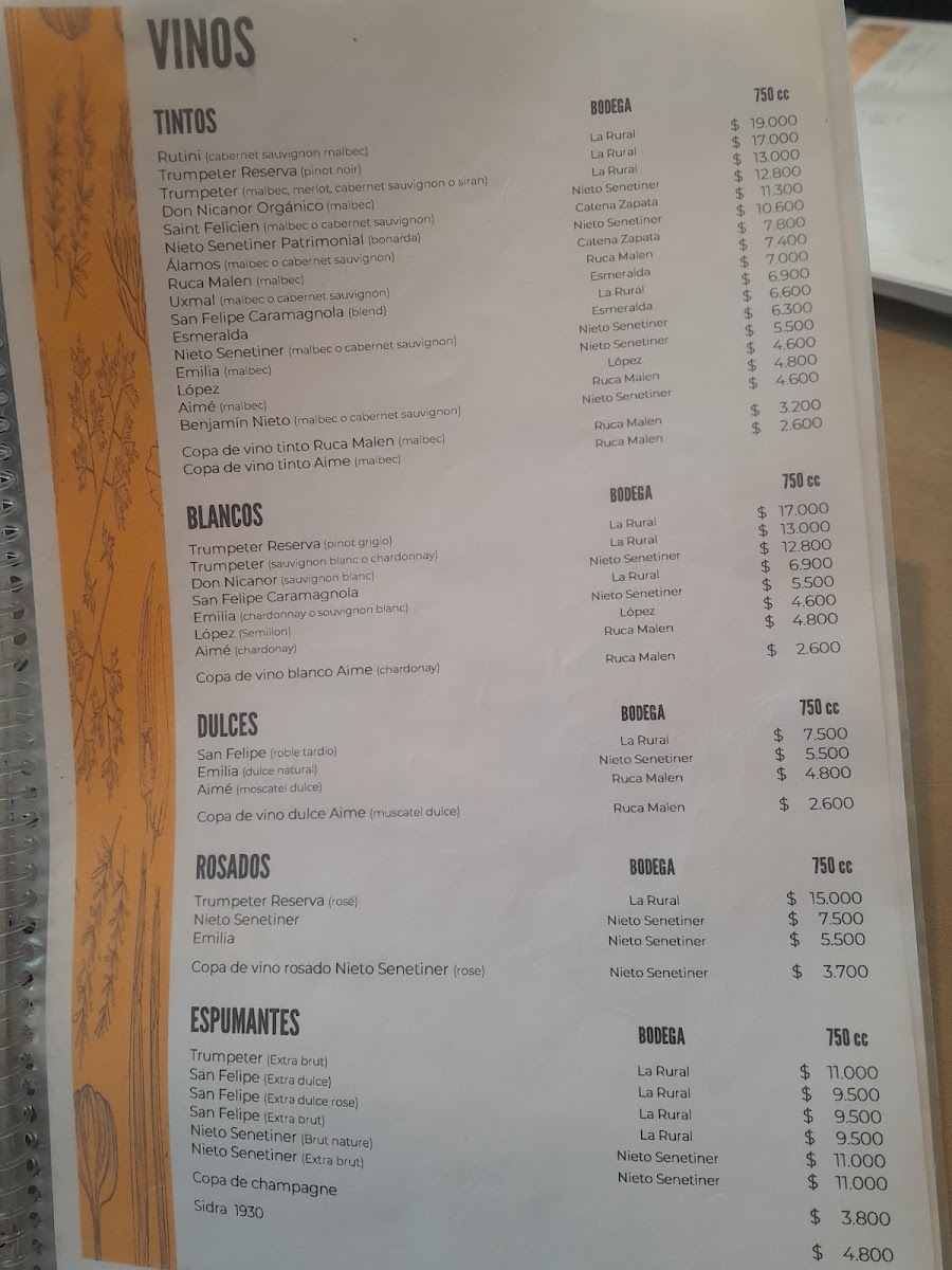 Menu Pizza-Restó San Miguel Barracas-1