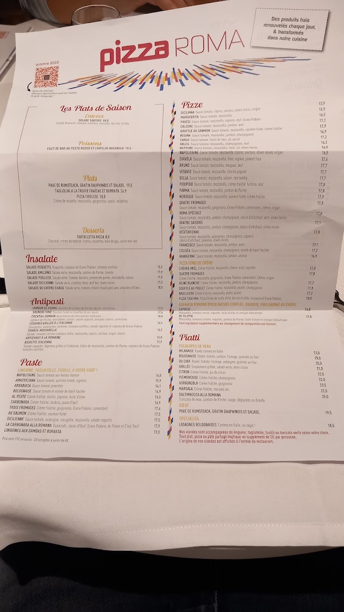 Menu Pizza Roma Montparnasse-3