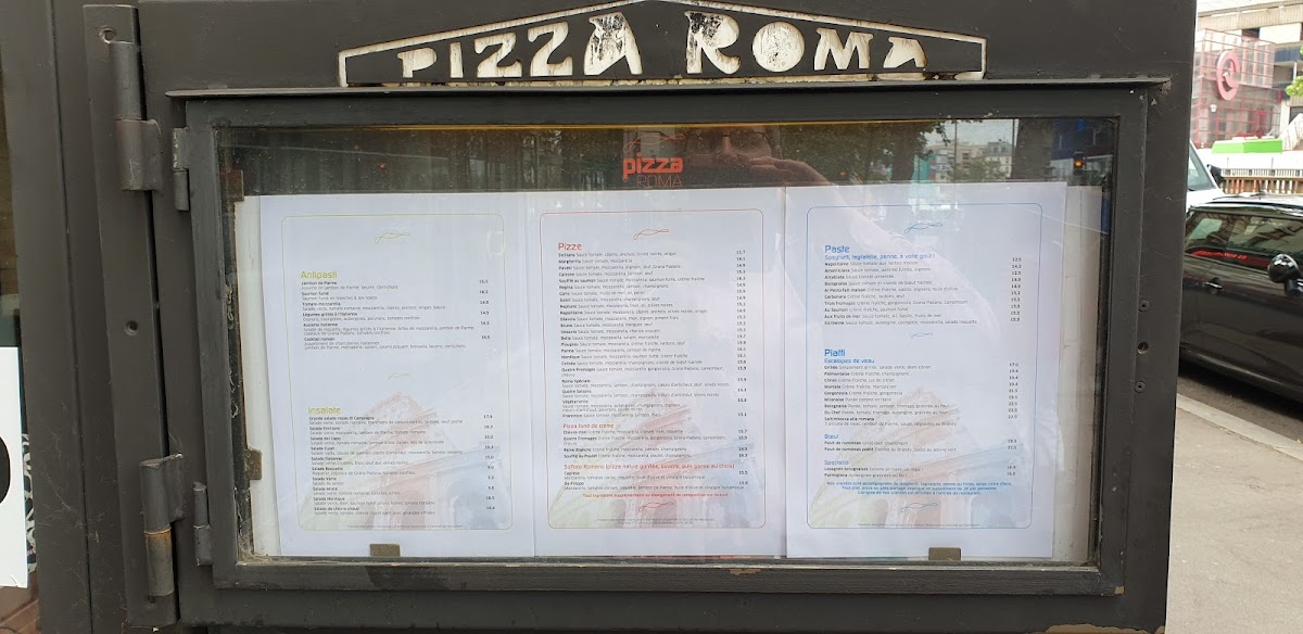 Menu Pizza Roma Montparnasse-7