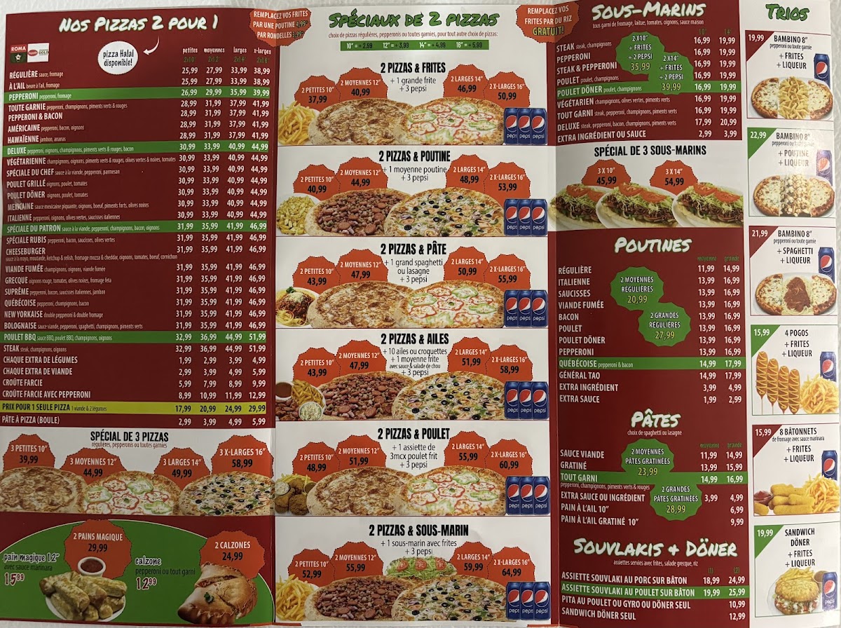 Menu Pizza Rubis-2