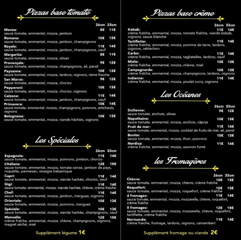Menu Pizza San Marco-2