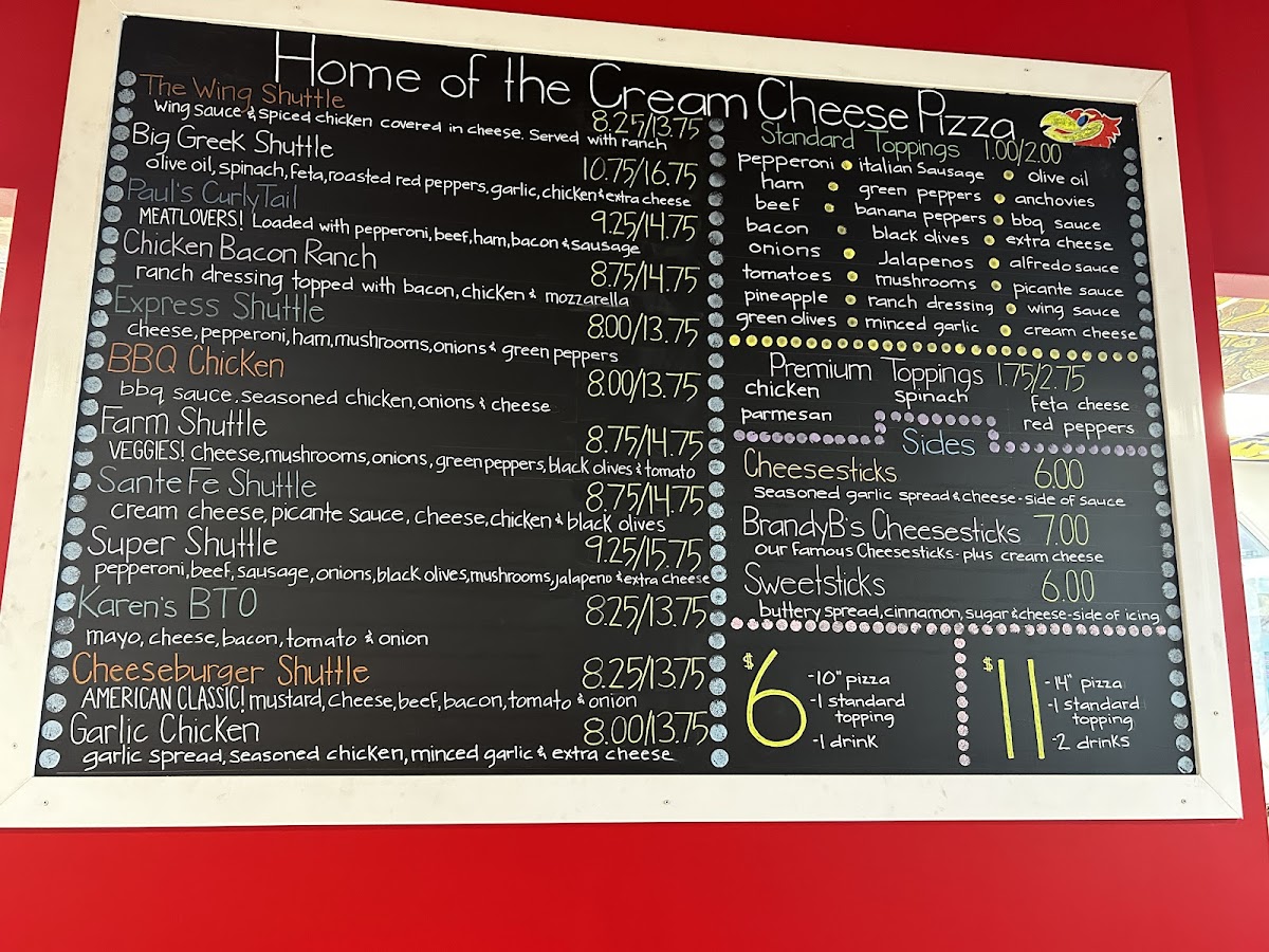 Menu Pizza Shuttle-4