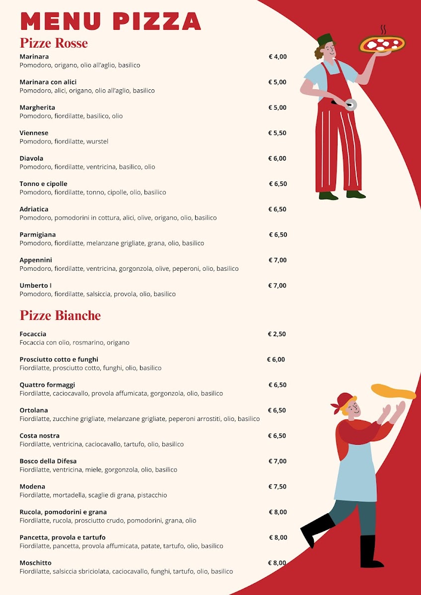 Menu Pizza Sì-1