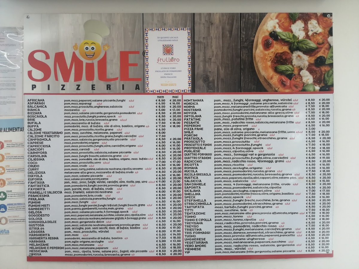 Menu Pizza Smile-1