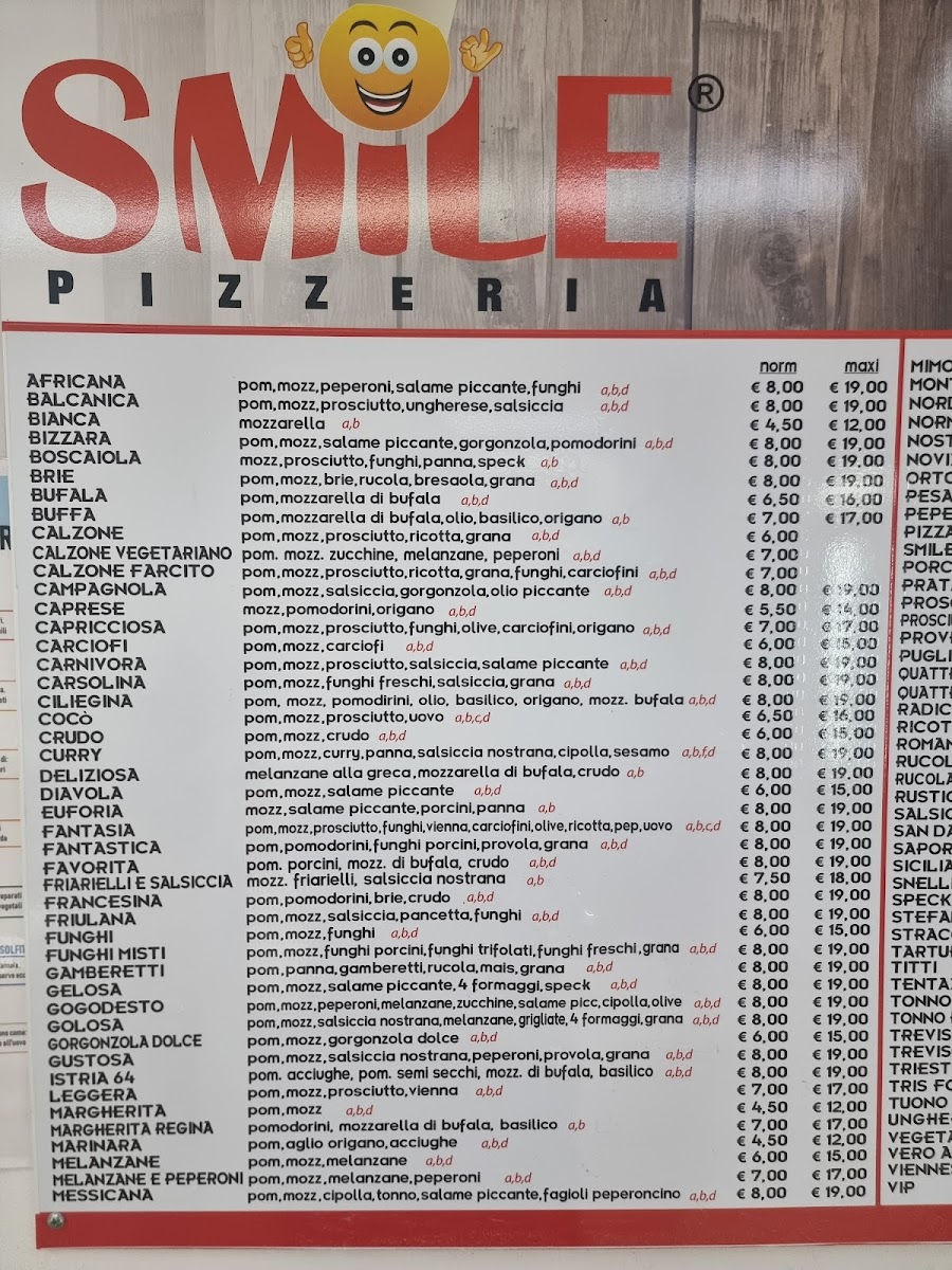 Menu Pizza Smile-8