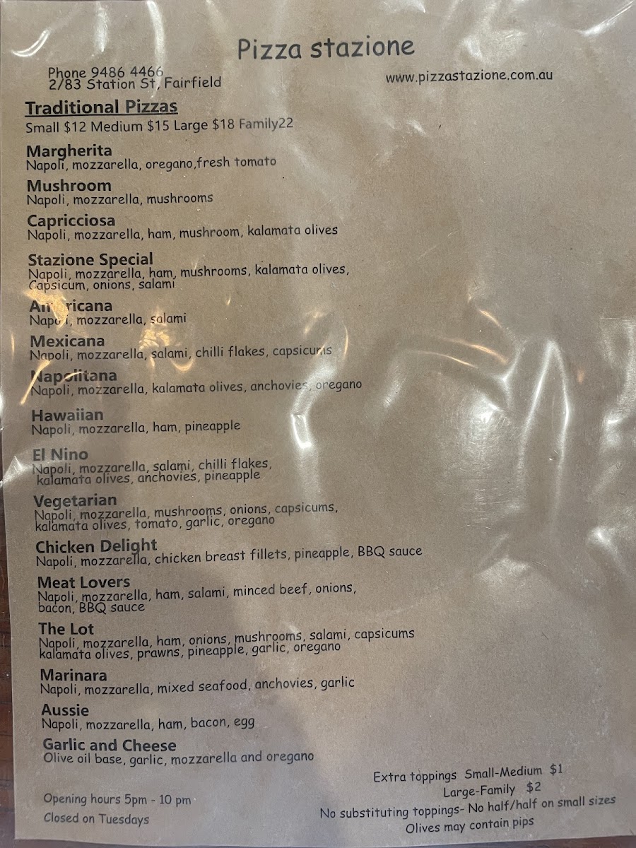 Menu Pizza Stazione-1