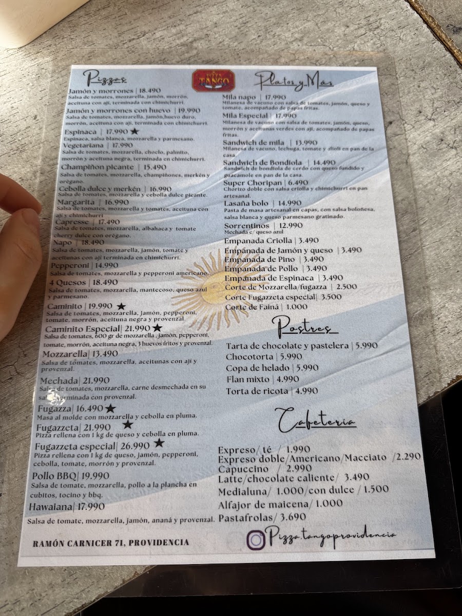 Menu Pizza Tango Providencia-2