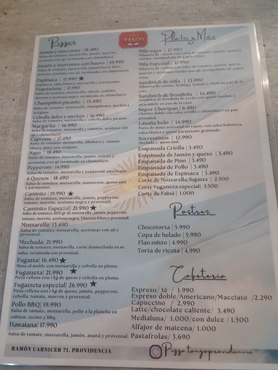 Menu Pizza Tango Providencia-3