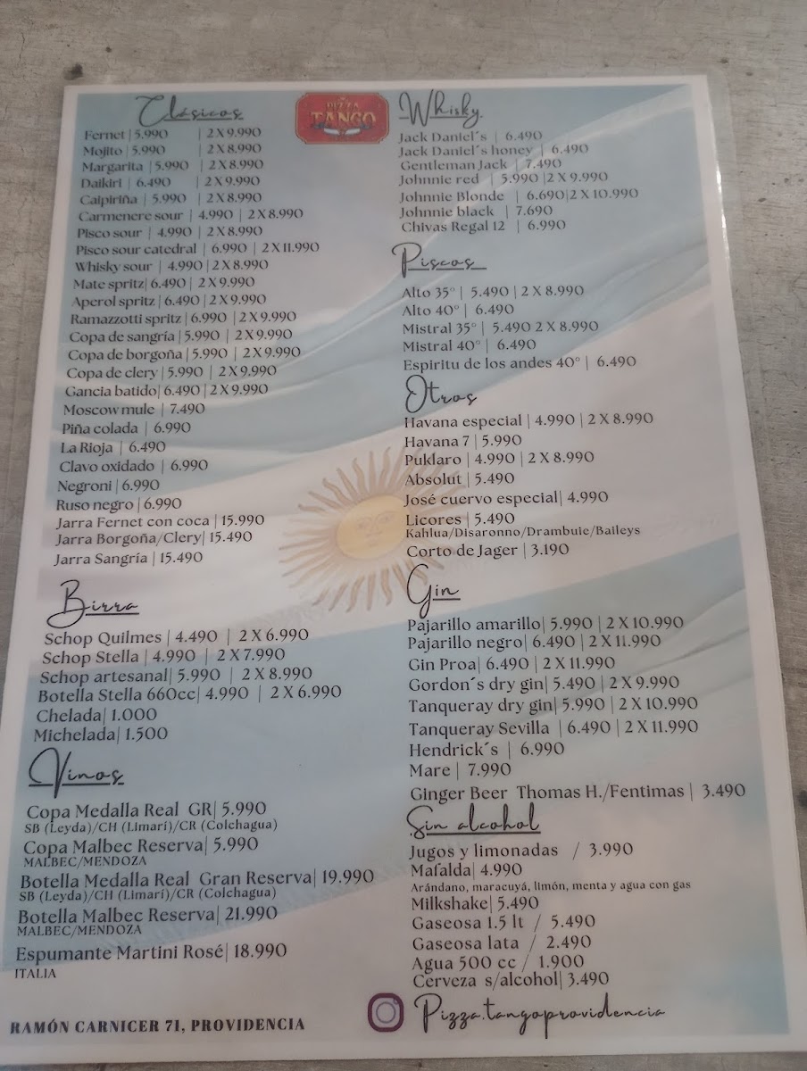 Menu Pizza Tango Providencia-6