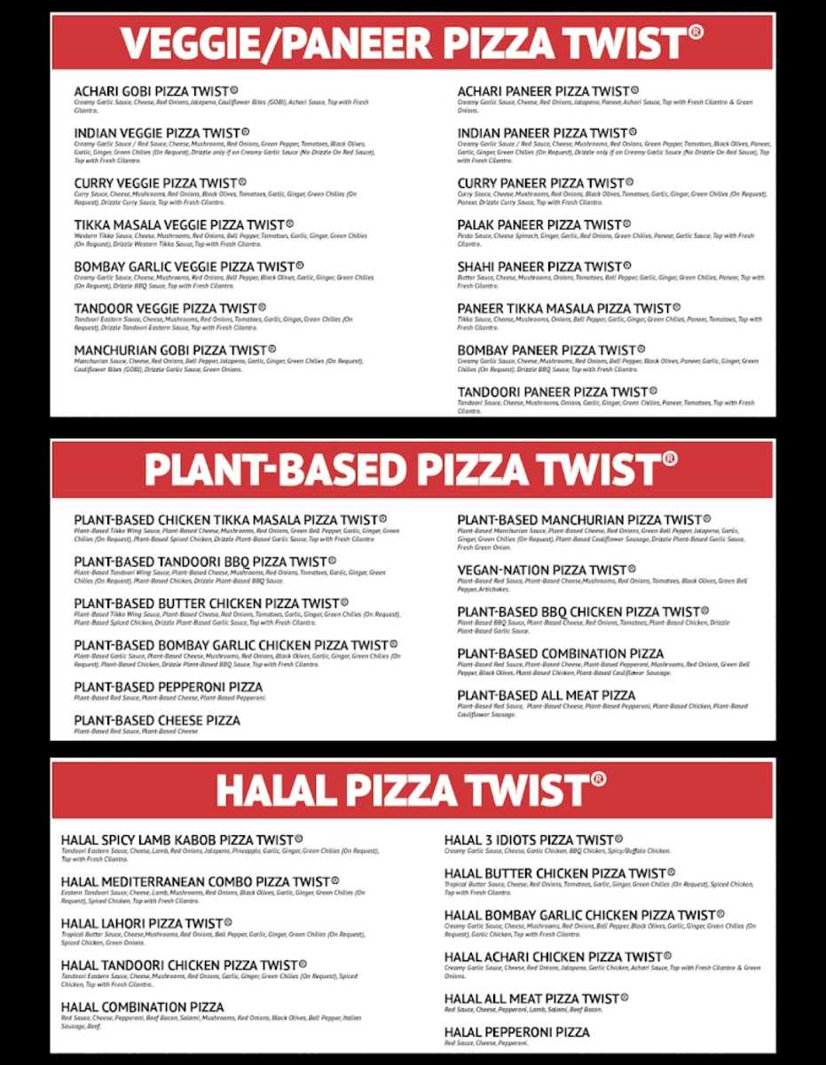 Menu Pizza Twist-4