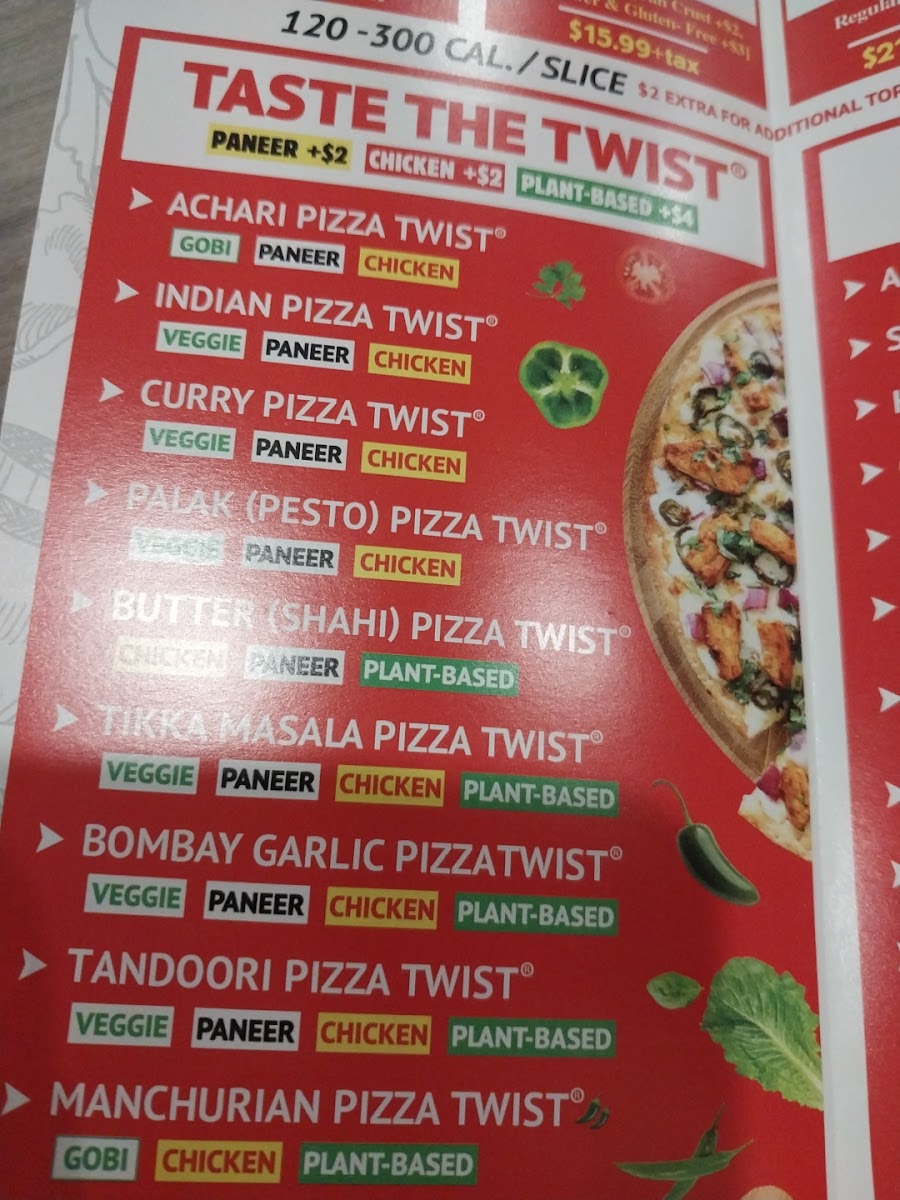 Menu Pizza Twist-8