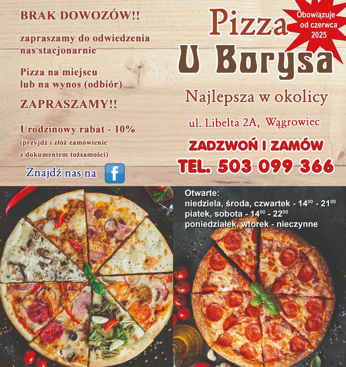 Menu Pizza 'u Borysa'-2