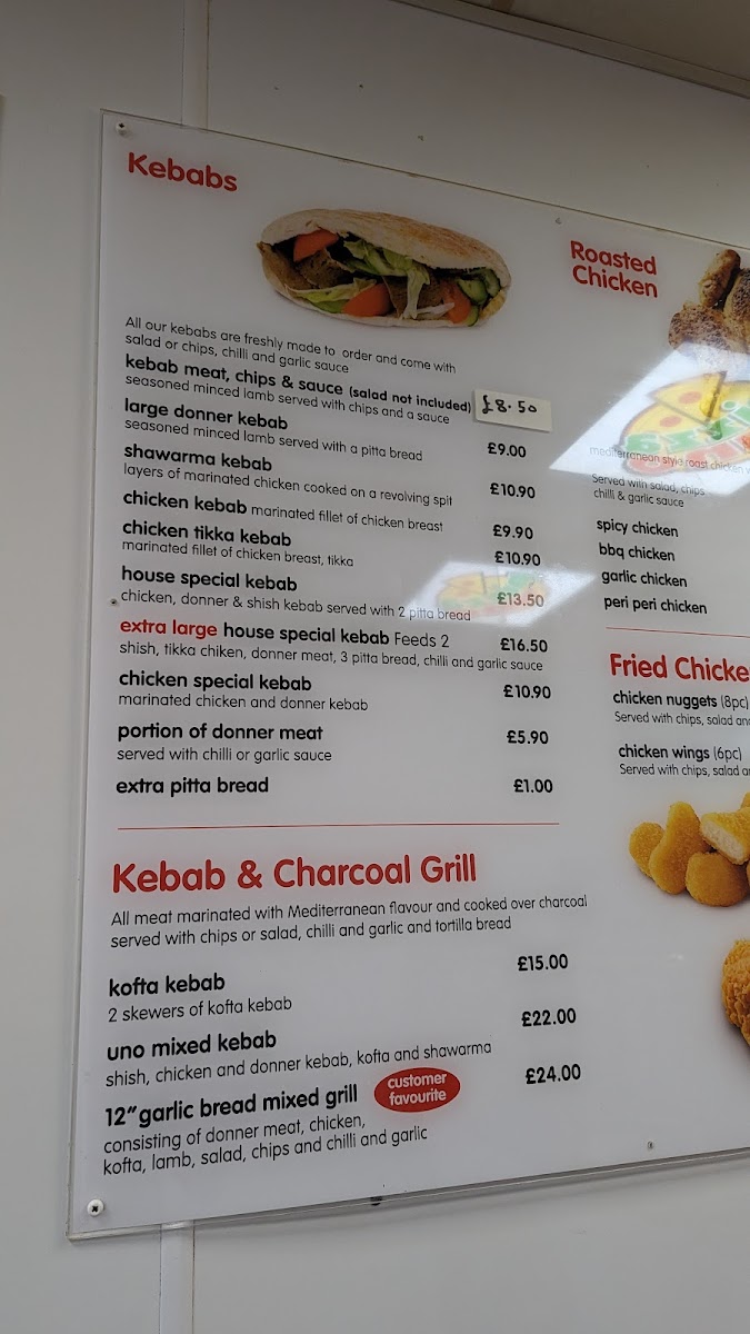 Menu Pizza Uno Durham-1