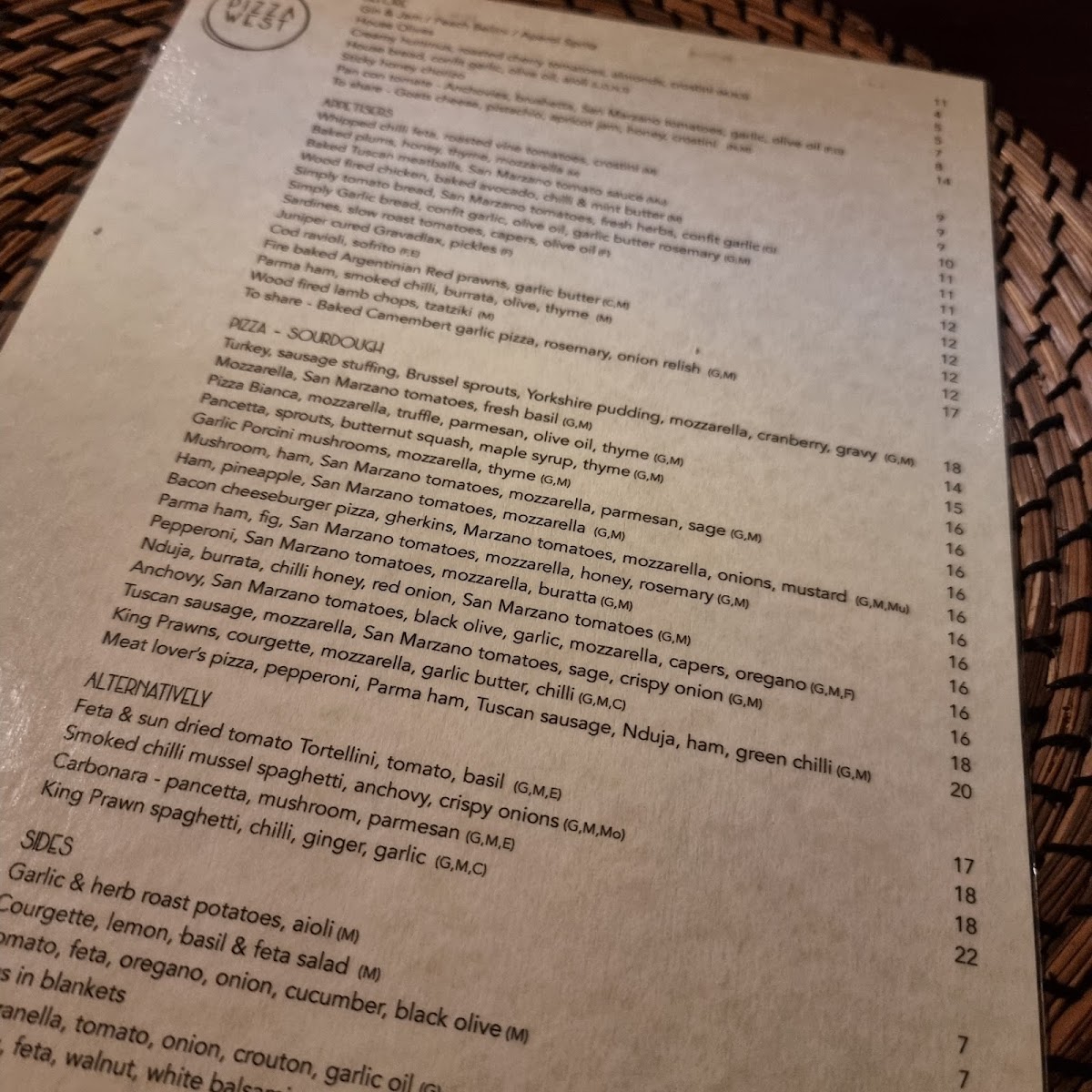Menu Pizza West-10