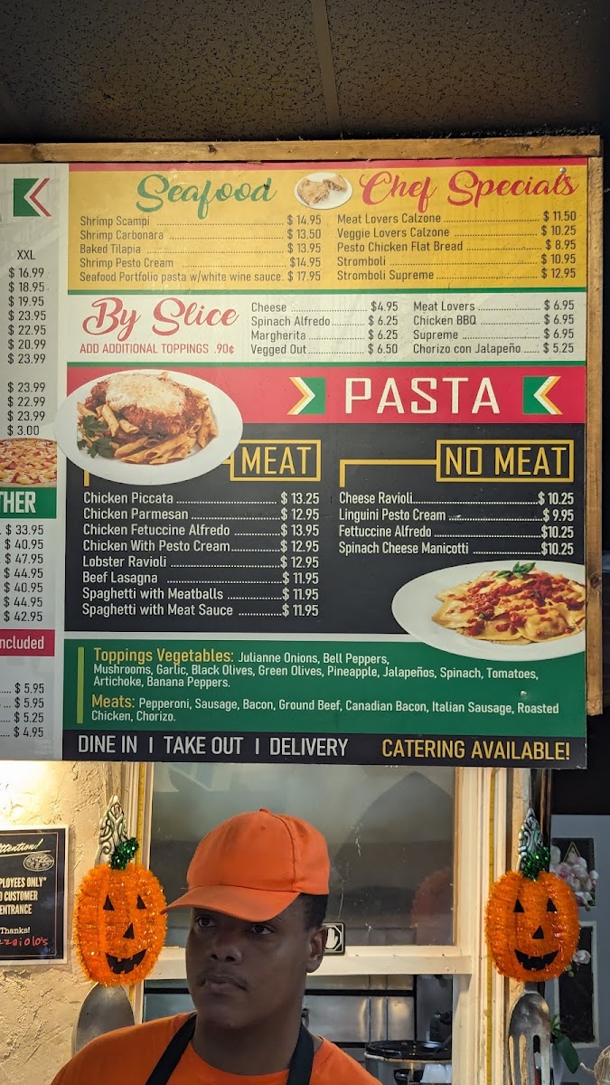 Menu Pizzaiolo's Pizza And Pasta-4
