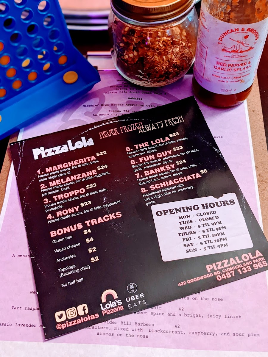Menu Pizzalola-2