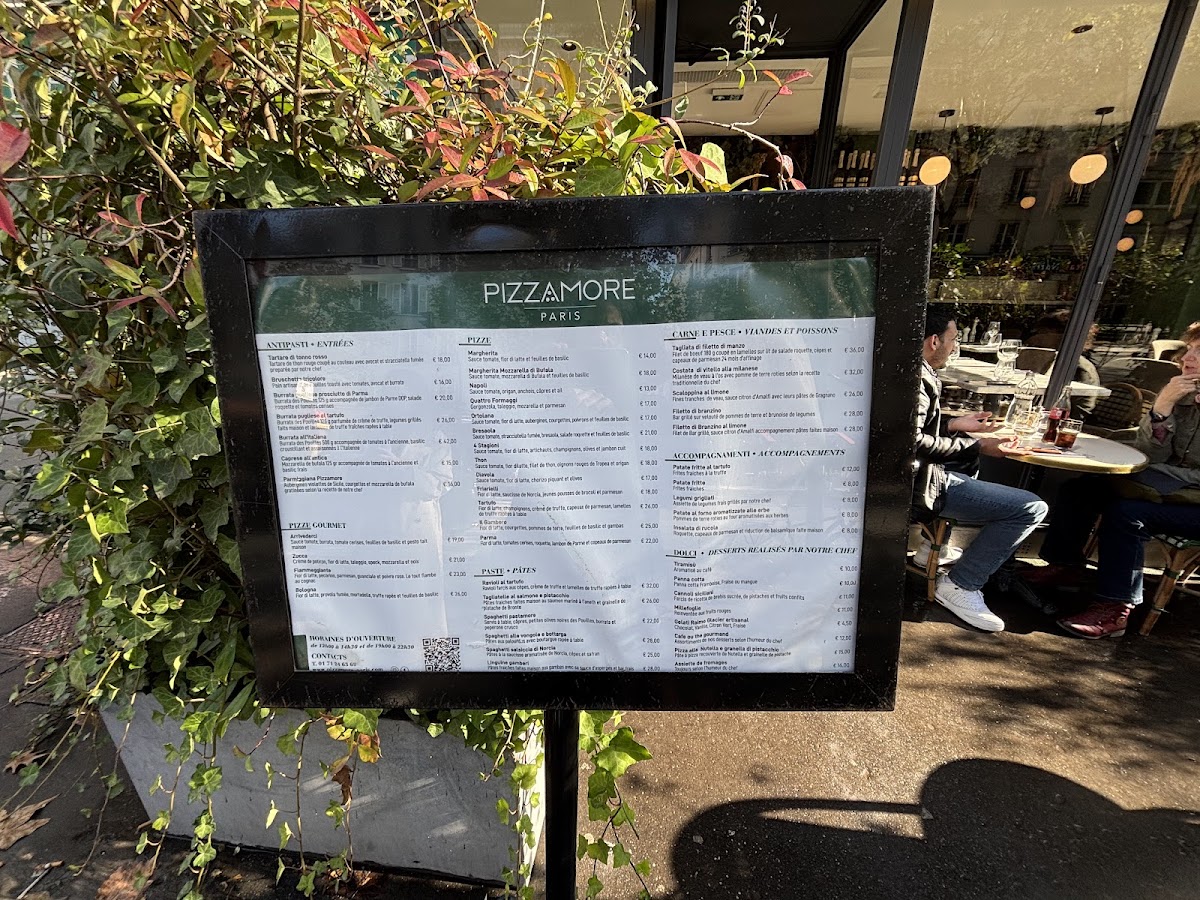 Menu Pizzamore Paris-1