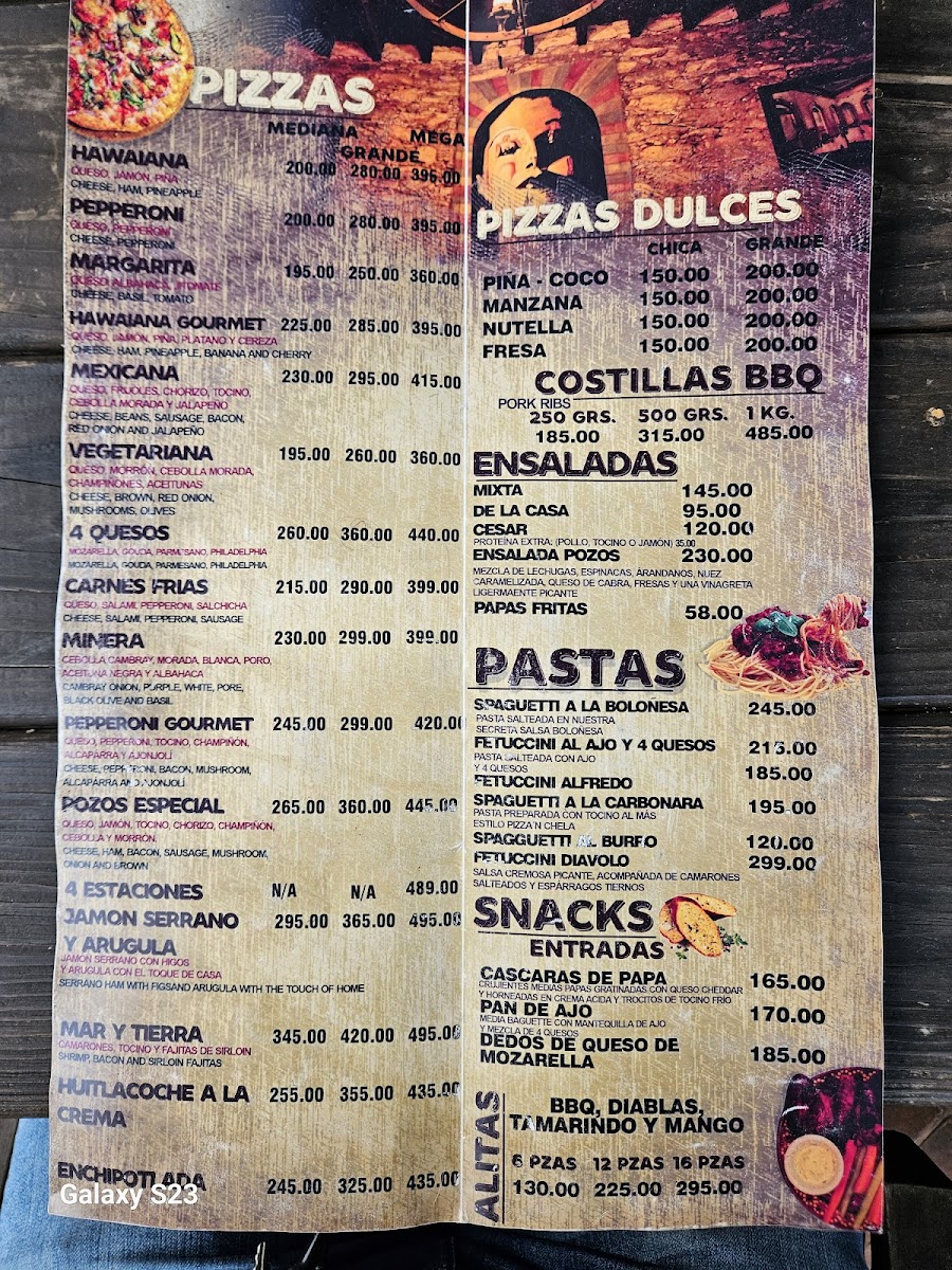 Menu Pizza'nchela-1