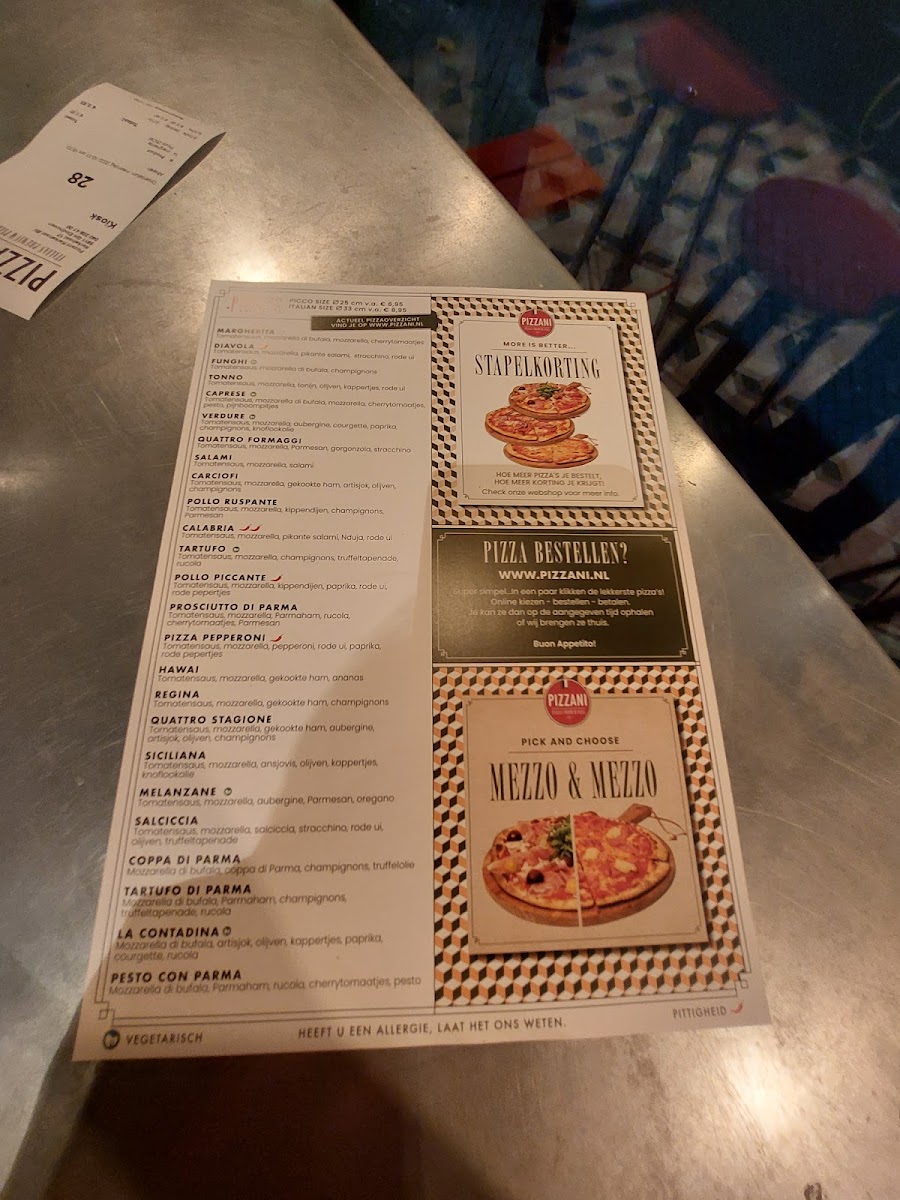 Menu Pizzani Eindhoven-2