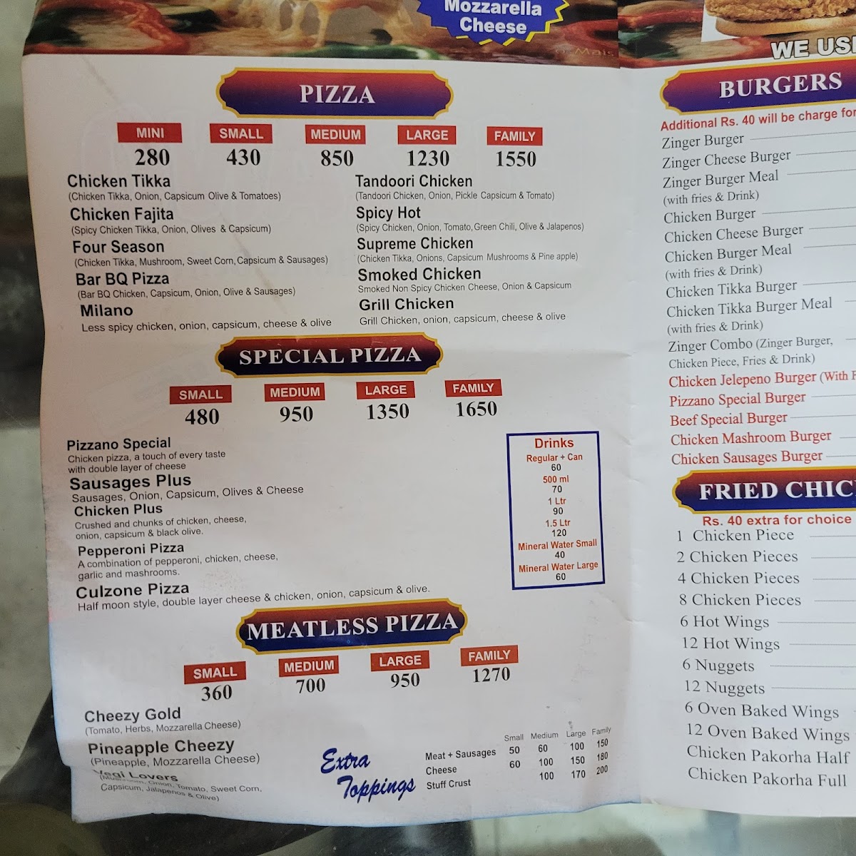 Menu Pizzano - (I-10 Markaz)-9