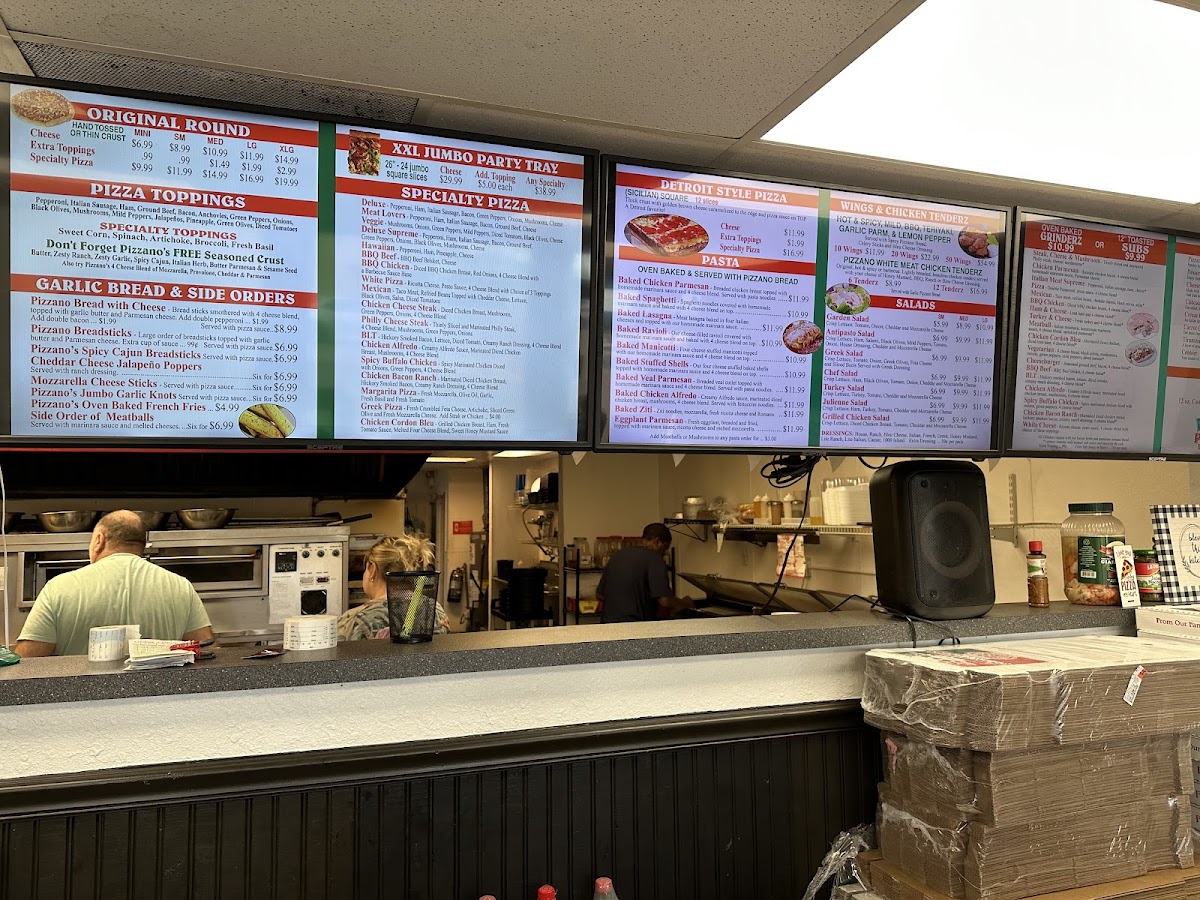 Menu Pizzano's Pizza & Grinderz Bradenton-7