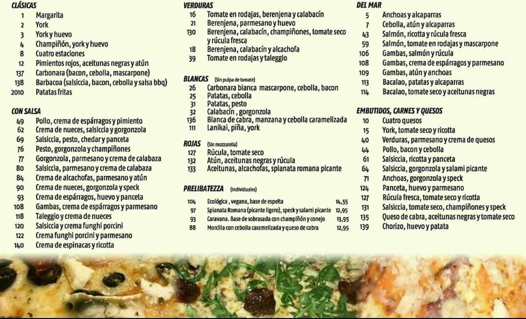 Menu Pizzaonna L’Eliana-3