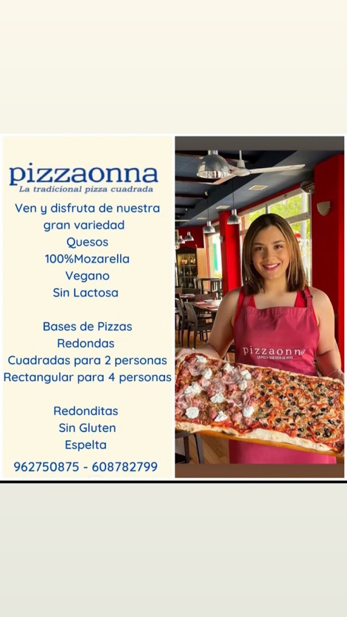 Menu Pizzaonna L’Eliana-6
