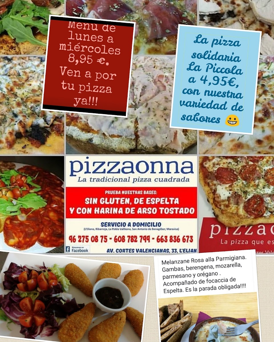 Menu Pizzaonna L’Eliana-7