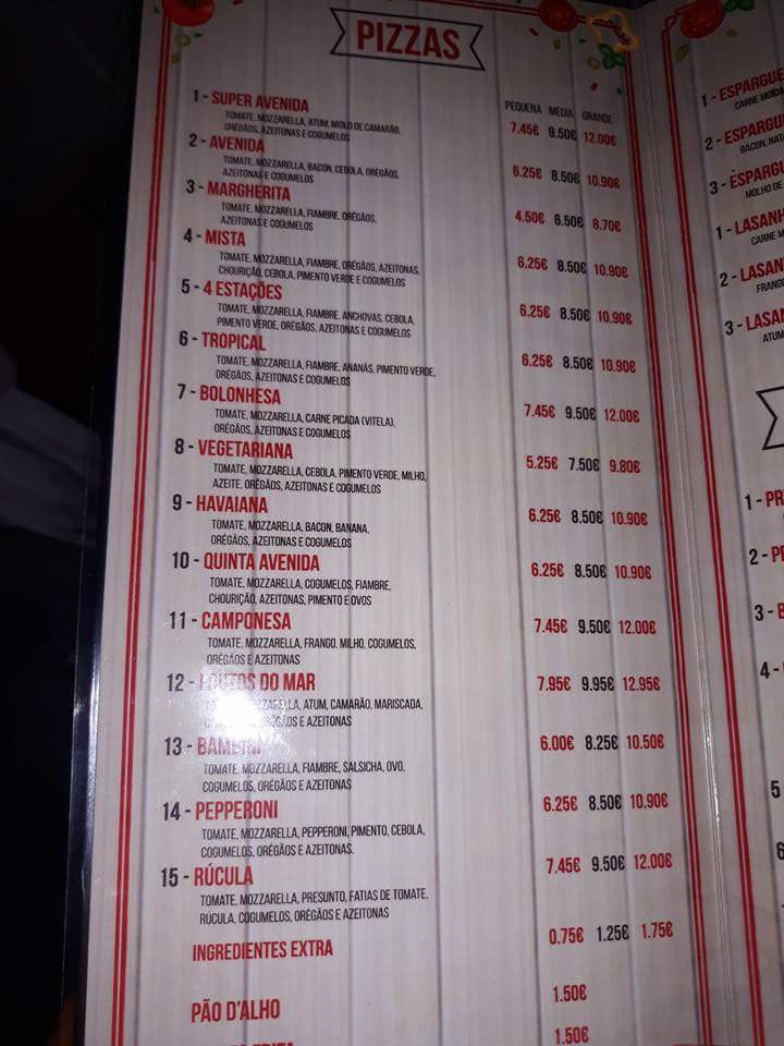 Menu Pizzaria Avenida-3