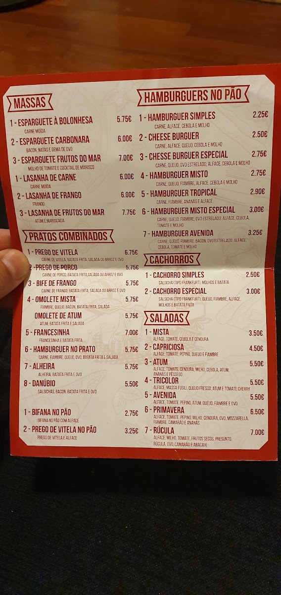 Menu Pizzaria Avenida-5