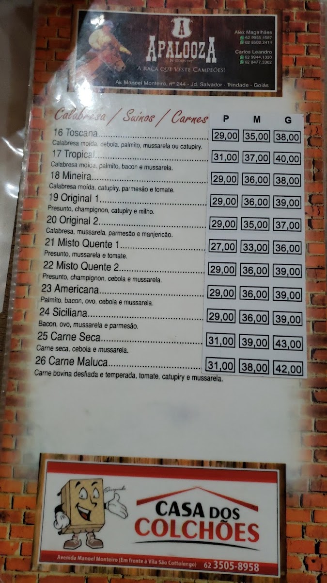 Menu Pizzaria Casarão-1