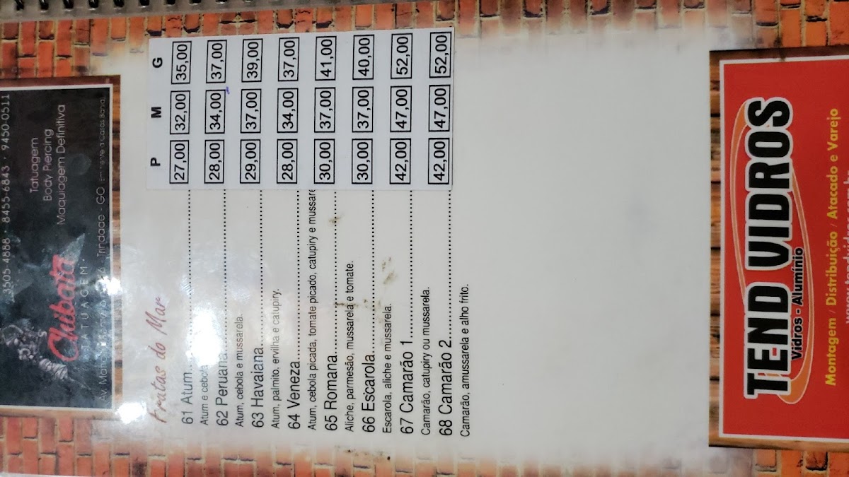 Menu Pizzaria Casarão-7