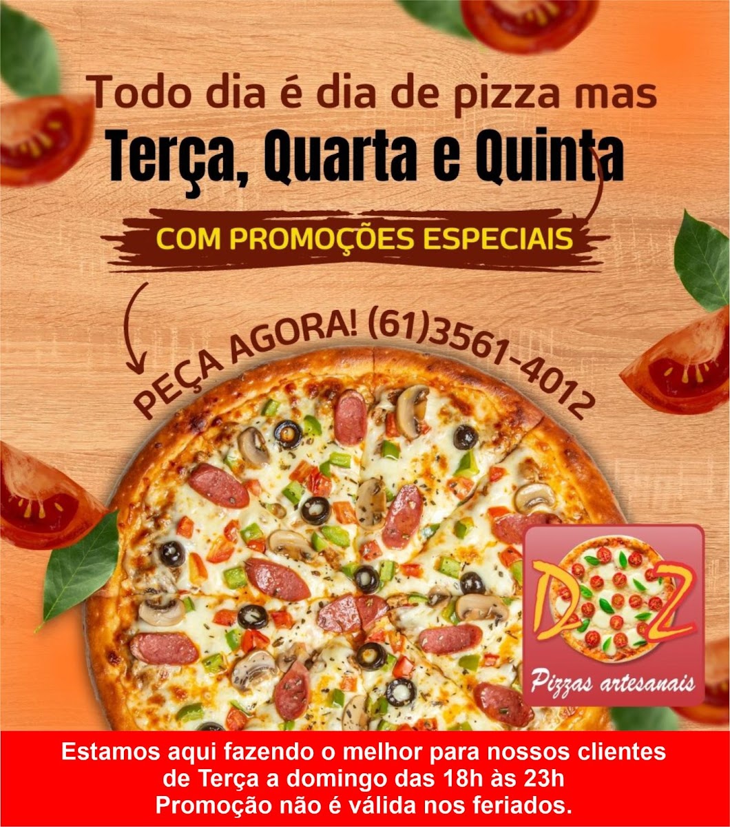 Menu Pizzaria Donna Zilma-1