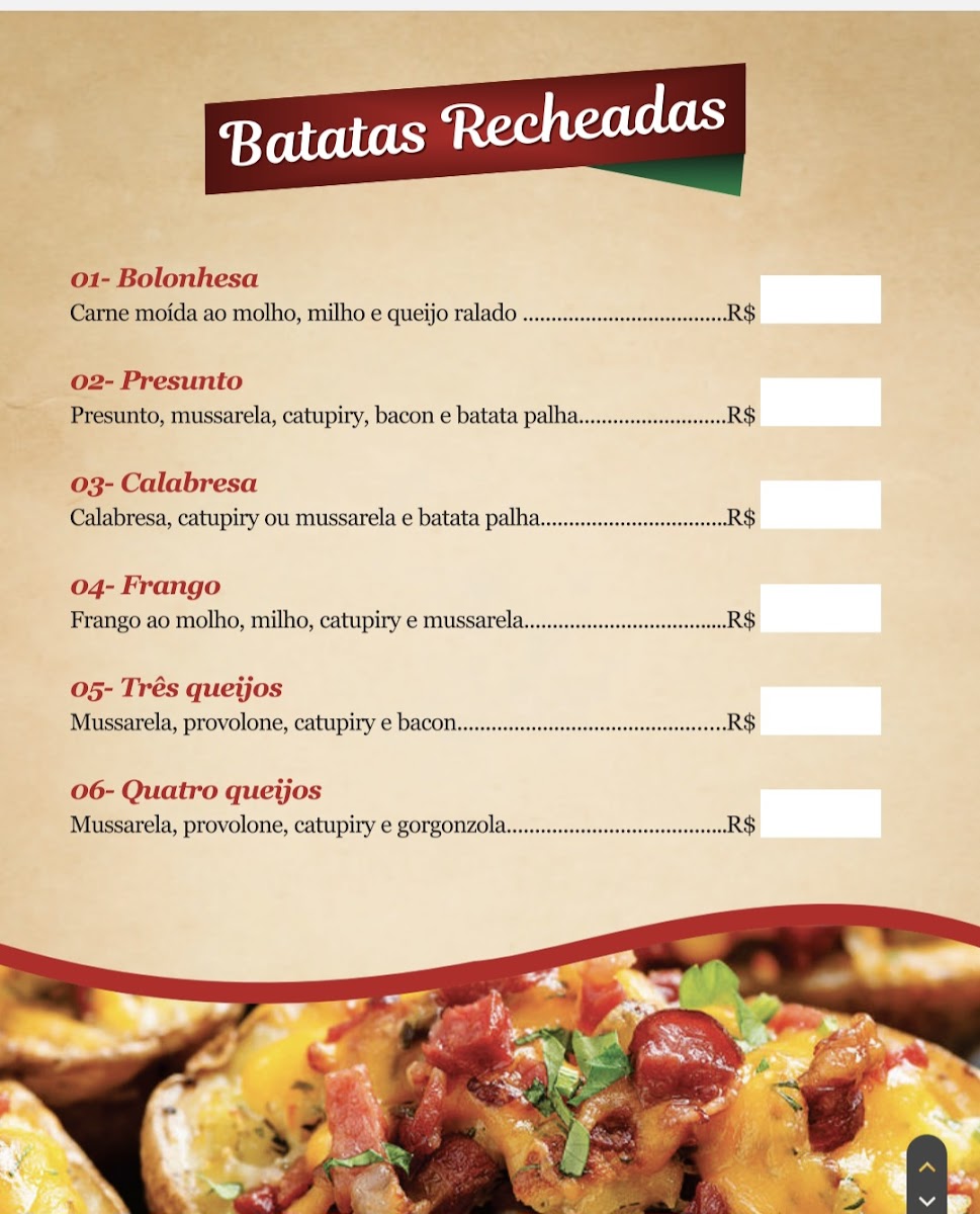Menu Pizzaria E Restaurante Cambuí-2