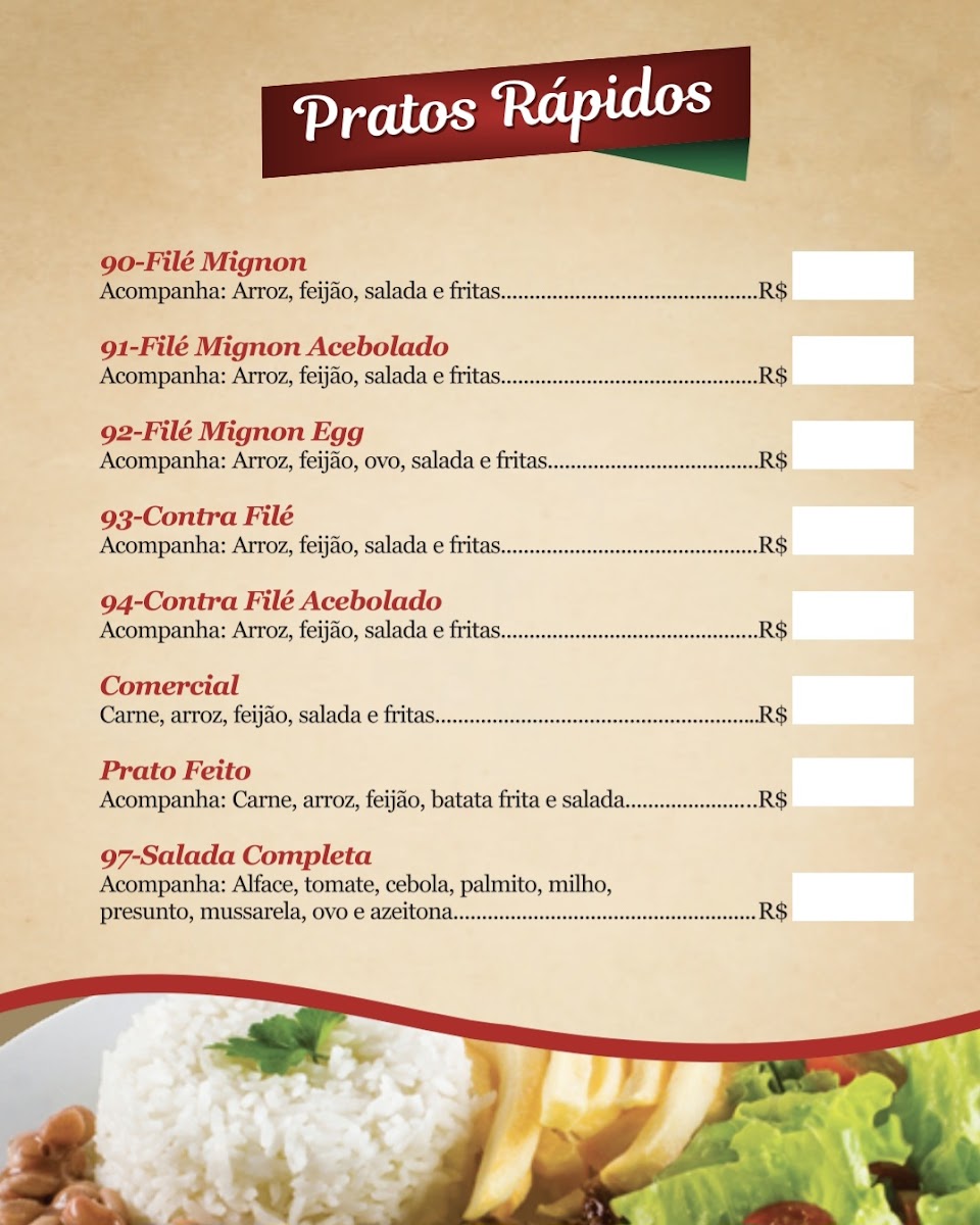 Menu Pizzaria E Restaurante Cambuí-7