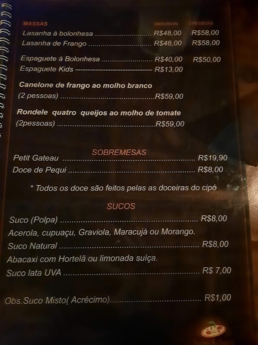 Menu Pizzaria Forno Da Serra-1