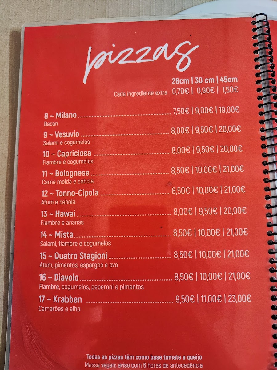 Menu Pizzaria Praia Mar Do Agostinho-4